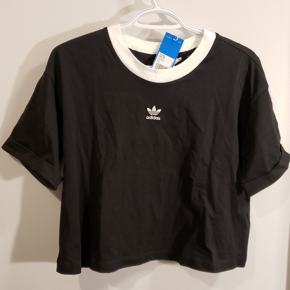 adidas Tops - NWT Adidas Crop Top T-Shirt